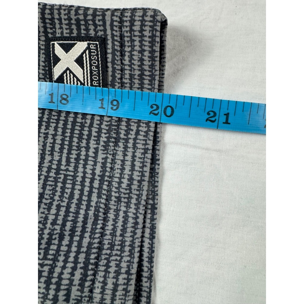 ZEROXPOSUR Mens Swim Trunks Board Shorts XL Grey Icing Recycled Liner Zip Pocket - Picture 12 of 13